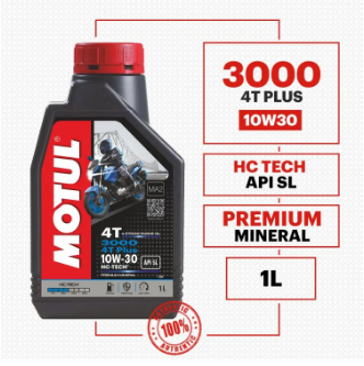 Motul 3000 4T Plus Mineral 10W30 Motor-Bike Engine Oil 1 Liter.jpg